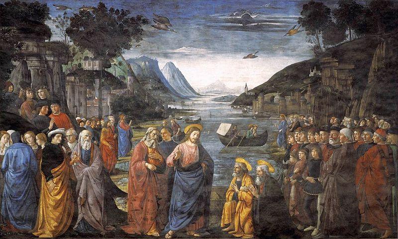 Calling of the Apostles, Domenico Ghirlandaio